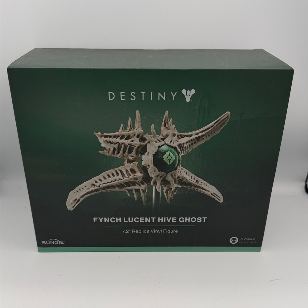 Destiny Fynch Lucent Hive Ghost Vinyl Figure - Green and Bone